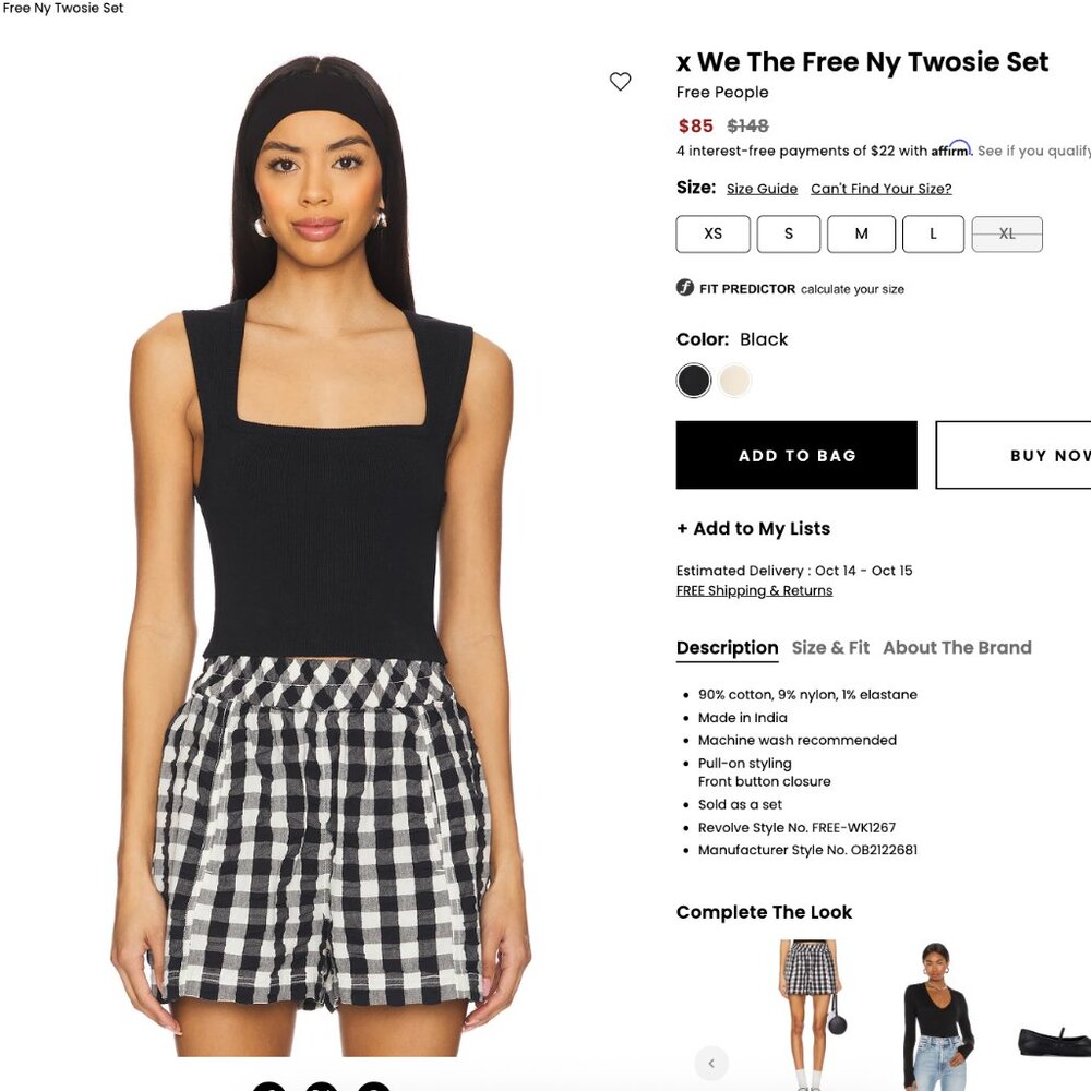 x We The Free Ny Twosie Set - Picture 4 of 5